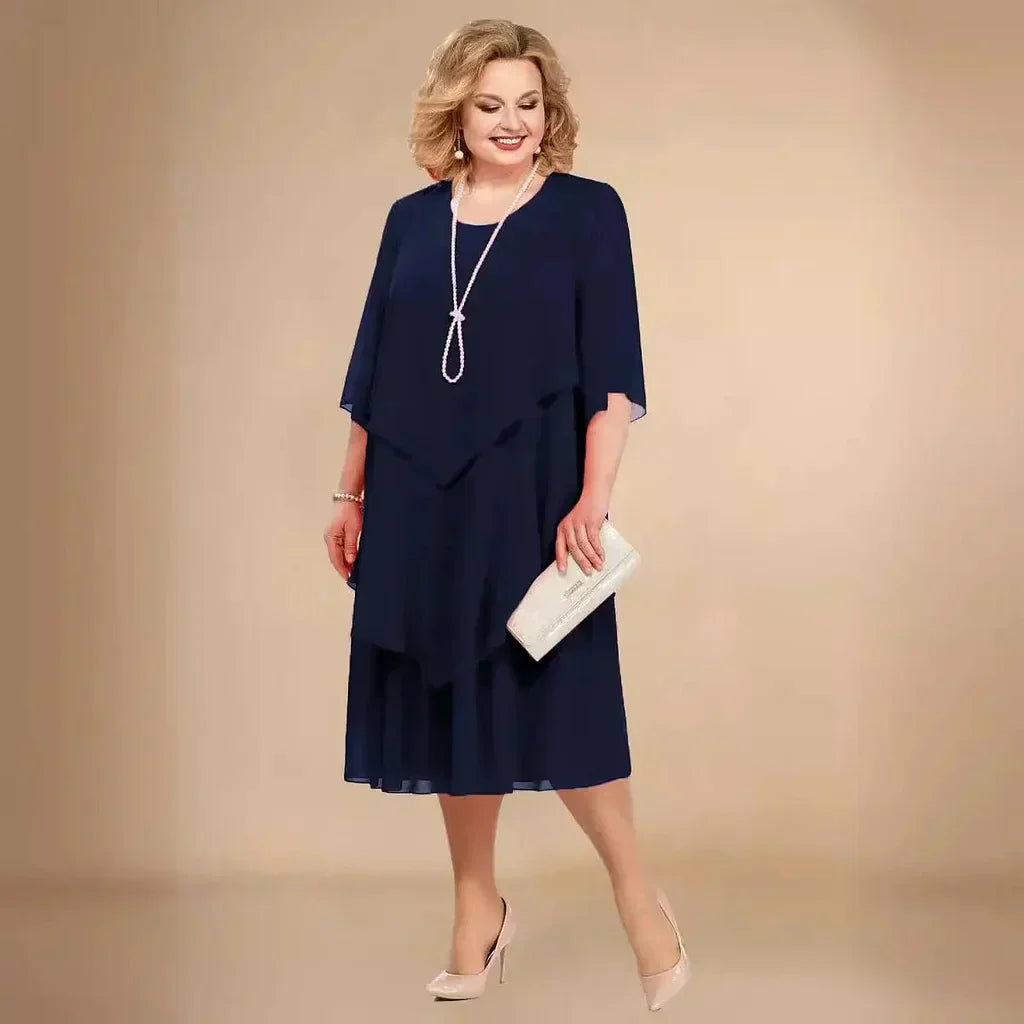 Women's Dress | Straight Skirt Shape Midi