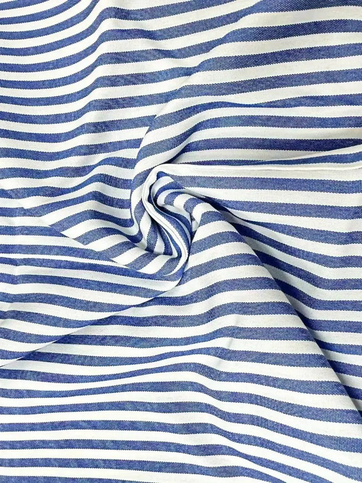 Women's Dress | Sleeveless Striped Scoop Neck Pocket Mini