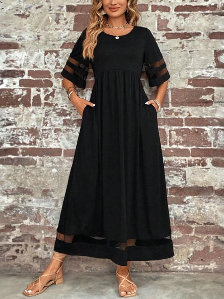 Women’s Dress | Round Neck Maxi