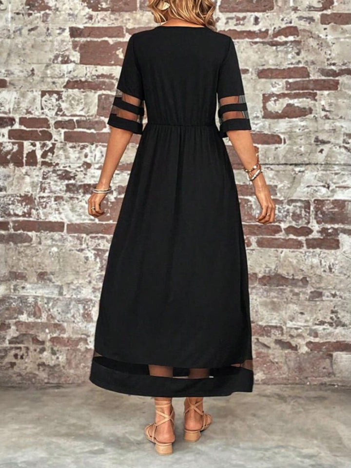 Women’s Dress | Round Neck Maxi