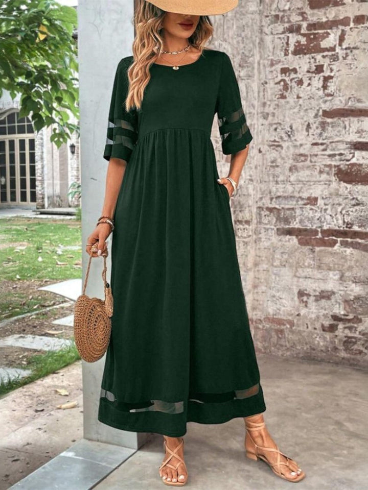Women’s Dress | Round Neck Maxi