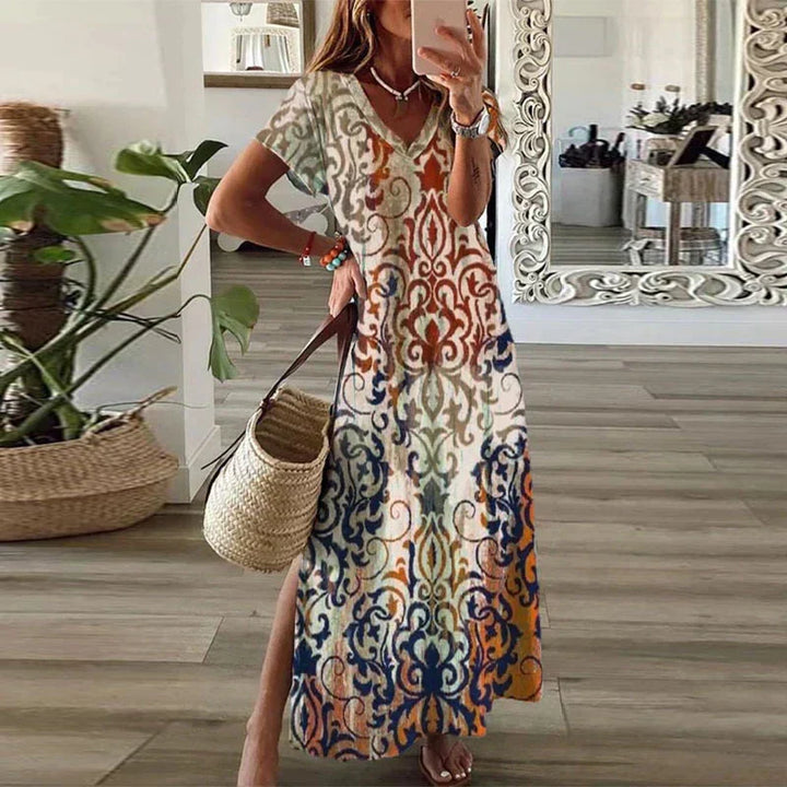 Women's Boho Maxi Dress | Casual Floral