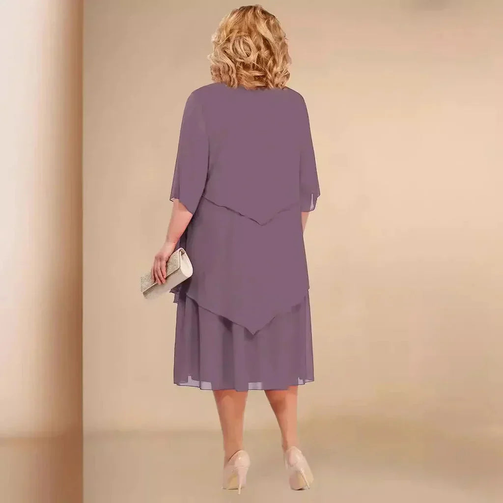 Women's Dress | Straight Skirt Shape Midi