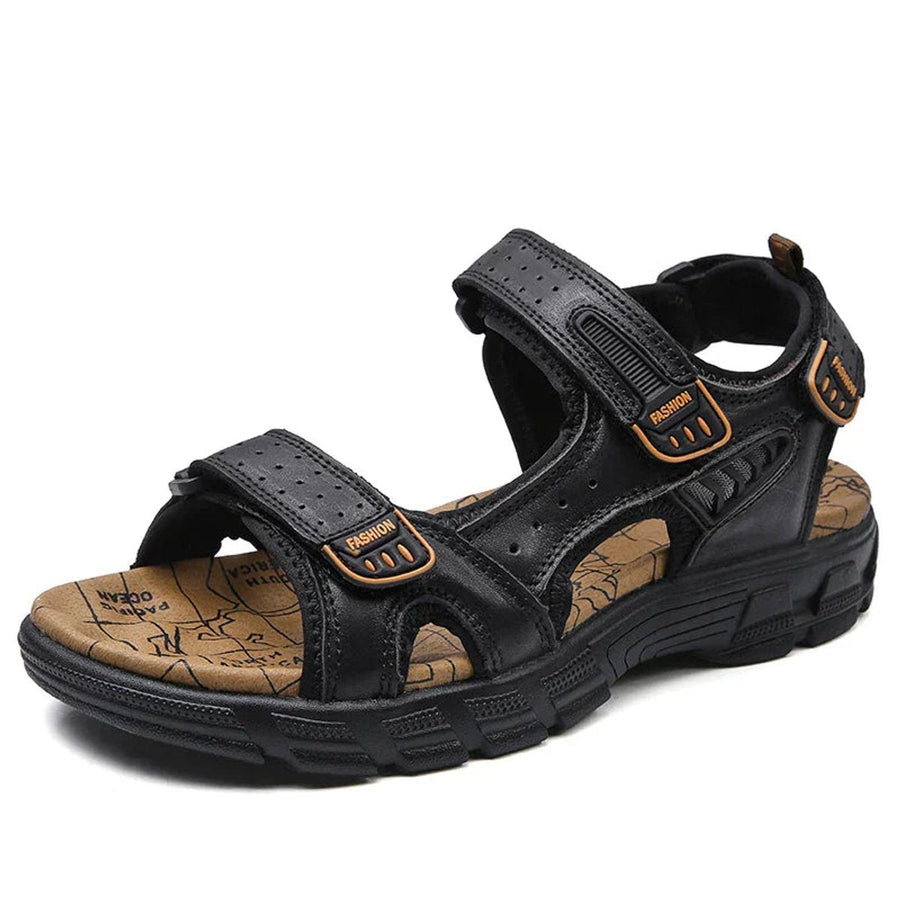 Benjamin | Orthopedic Comfortable Sandals Velcro Leather Open-Toe