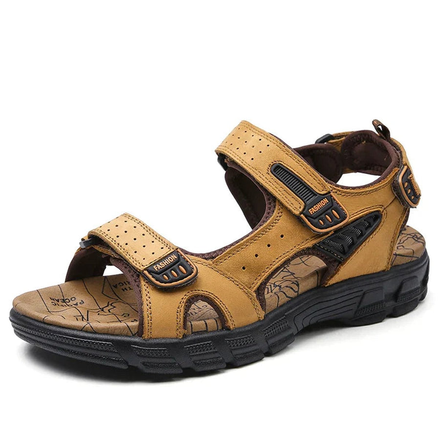 Benjamin | Orthopedic Comfortable Sandals Velcro Leather Open-Toe