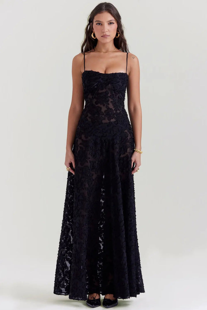 Women’s Summer Dress | Open Back Maxi