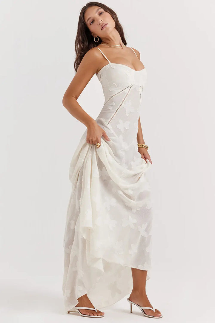 Women’s Summer Dress | Open Back Maxi