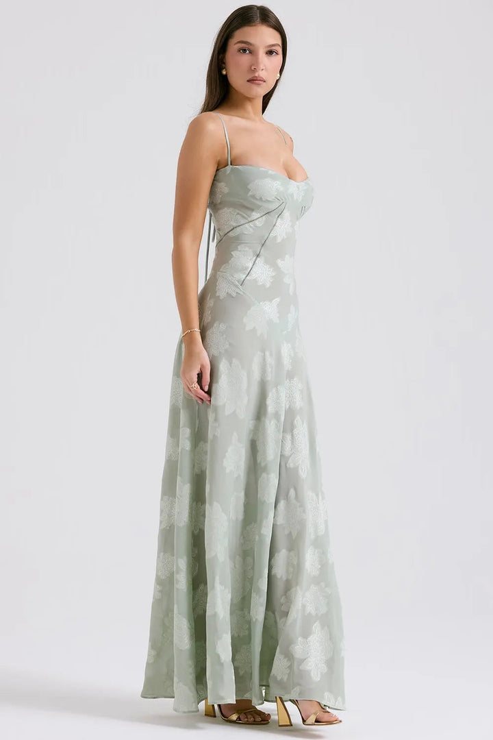 Women’s Summer Dress | Open Back Maxi