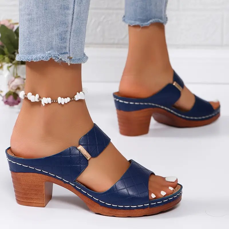 Emma | Women's Orthopedic Cushioned Block Heel Sandals
